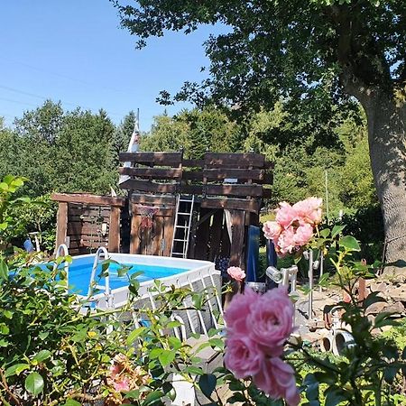 Frankes Lodge Apartment Mit Garten Und Pool, 6 Einzelbetten, Parkplatz 埃森 外观 照片