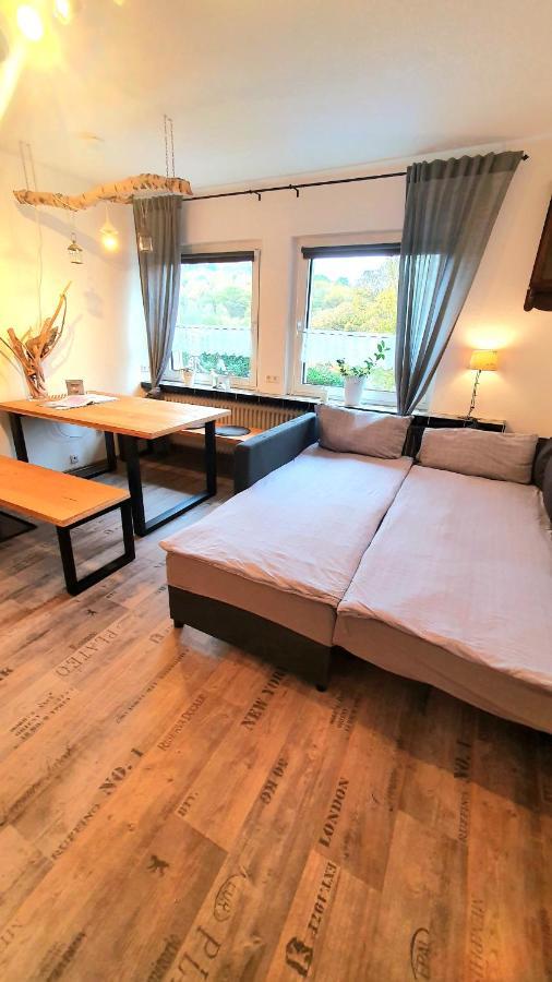 Frankes Lodge Apartment Mit Garten Und Pool, 6 Einzelbetten, Parkplatz 埃森 外观 照片