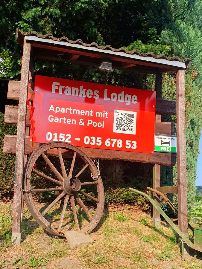 Frankes Lodge Apartment Mit Garten Und Pool, 6 Einzelbetten, Parkplatz 埃森 外观 照片