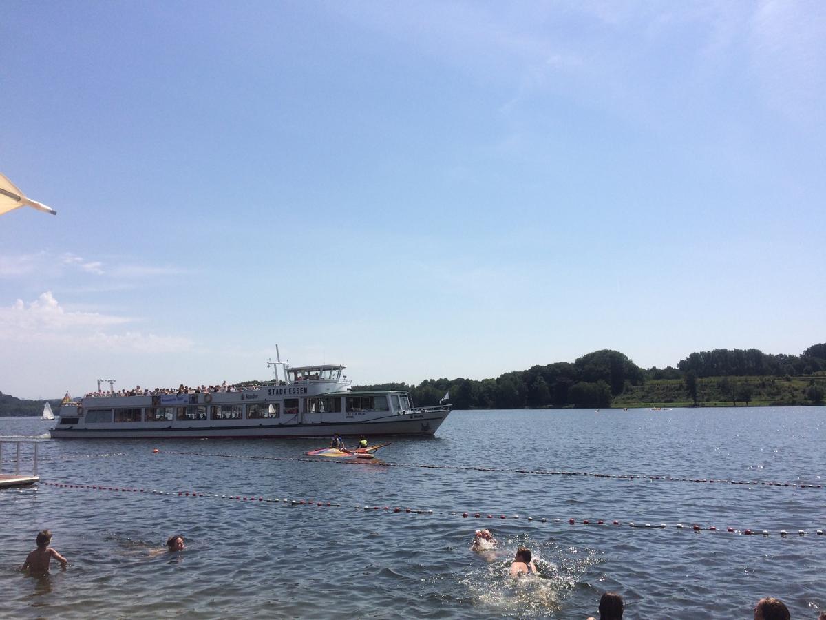 Frankes Lodge Apartment Mit Garten Und Pool, 6 Einzelbetten, Parkplatz 埃森 外观 照片