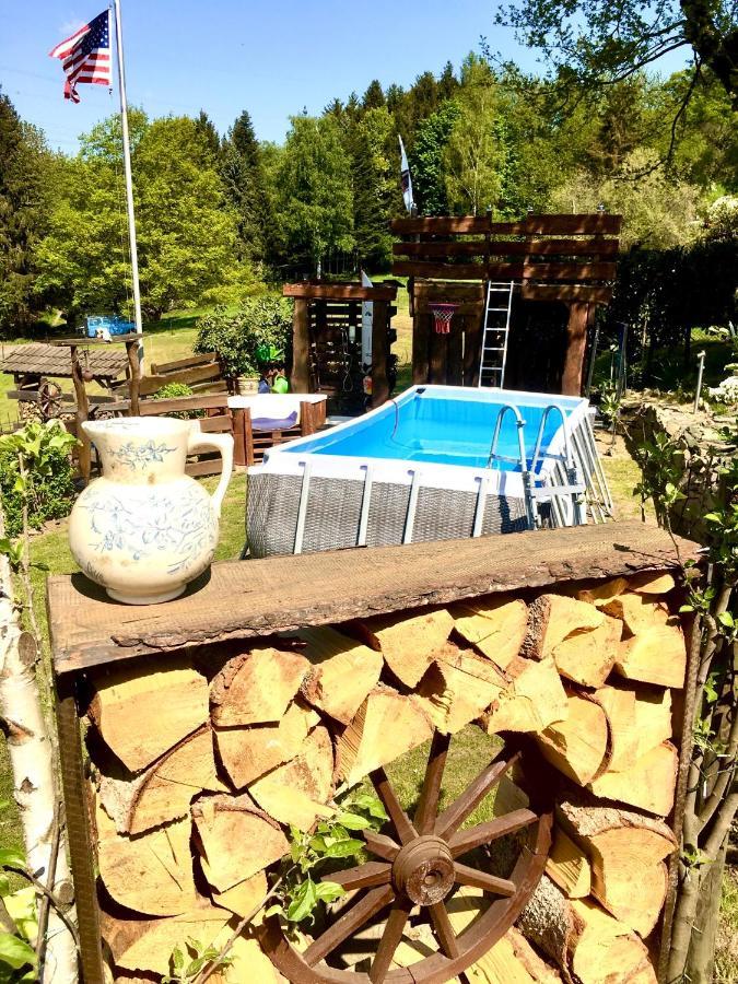 Frankes Lodge Apartment Mit Garten Und Pool, 6 Einzelbetten, Parkplatz 埃森 外观 照片